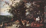 Jan the elder Brueghel The Original Sin painting